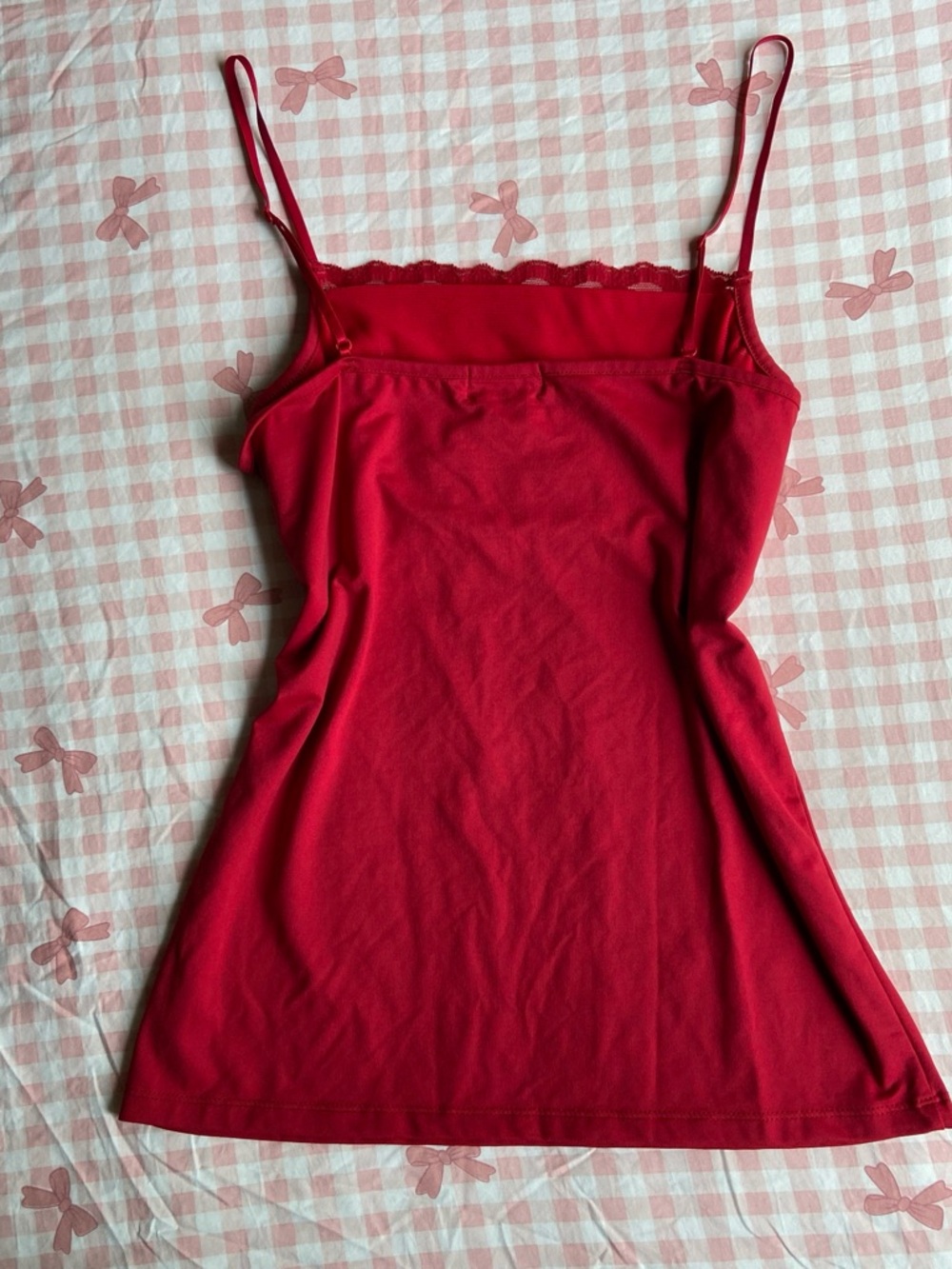 Red Lace Cami ♥️ - Picture 2 of 3